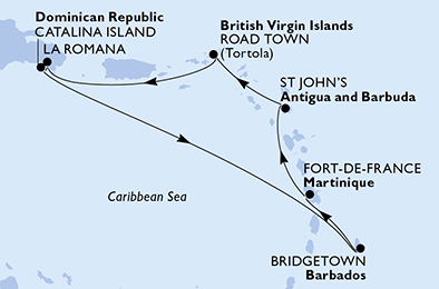 Mappa itinerario Sud Africa